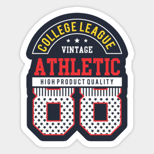 athletic Sticker